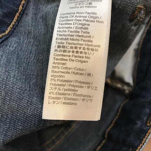 MADEWELL WOMENS HI RISE CURVY SKINNY JEANS SIZE 28 - Picture 7 of 7